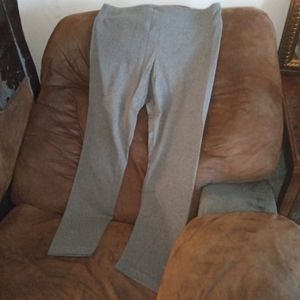 Charcoal Gray High rise Time and True knit leggings